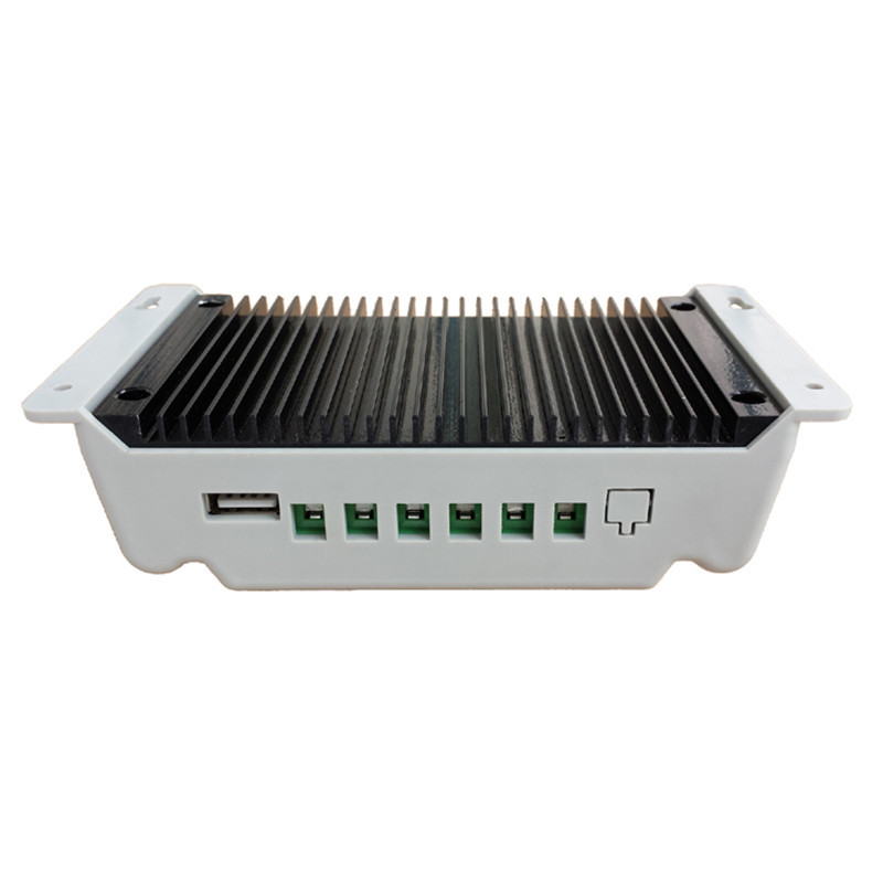 PWM 12V 24V 20A 30A Controlador de cargador solar 5V Pantalla LCD USB para rango regulador de panel solar