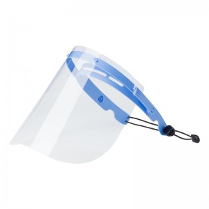 Distribuidor ecológico Distribuidor de plástico personalizado de moda ajustable escudo de cara