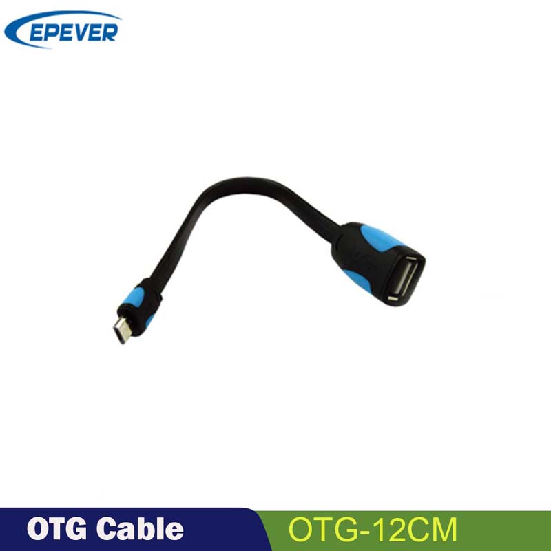 Cable digital de OTG de OTG 12 cm para el controlador de carga solar de Puerto RS485 y SPP-02