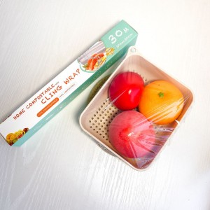 Biodegradable CornSarch basado en el medio ambiente amigable el calor compostable el estiramiento de la película de plásticono PE con Papel Core Pla