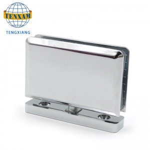 Proveedor de China Venta barata Guangdong Jinli Polaco de hardware de latón Bisagra de vidrio abierto Abra la bisagra de 90 grados