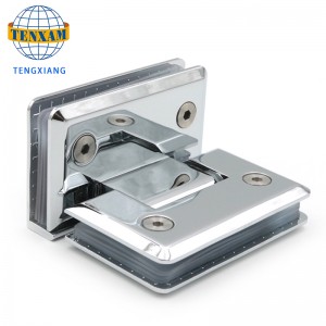 Best vendiendo 90 grados de vidrio a puerta de ducha de vidrio PIVOTE BISAJE