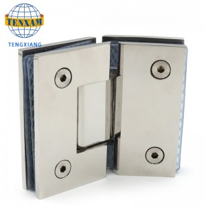 Bisagra de ducha de bisagra de acero inoxidable de 135 grados de alta calidad
