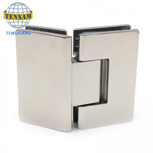 Bisagra de ducha de bisagra de acero inoxidable de 135 grados de alta calidad