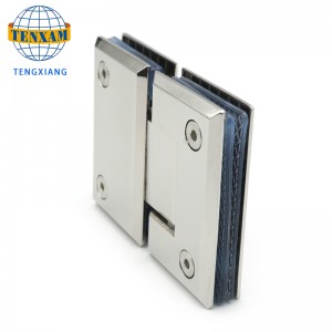 Bisagra de la pantalla de ducha de 180 grados para la ducha Hardware de vidrio accesorios