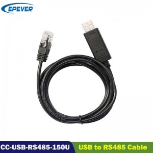 Cable de comunicación CC-USB-RS485-150U USB a PC RS485 para EPEVER EPSOLAR TRAUCER UN TRACER BN TRURON XTRA MPPT SOLA