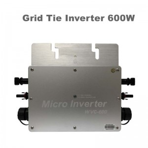 600W PURO SINE WOVE GRID TIE INVERTERIOR IP65 Micro Inverter 22-50VDC 190-260VAC para sistema solar MPPT