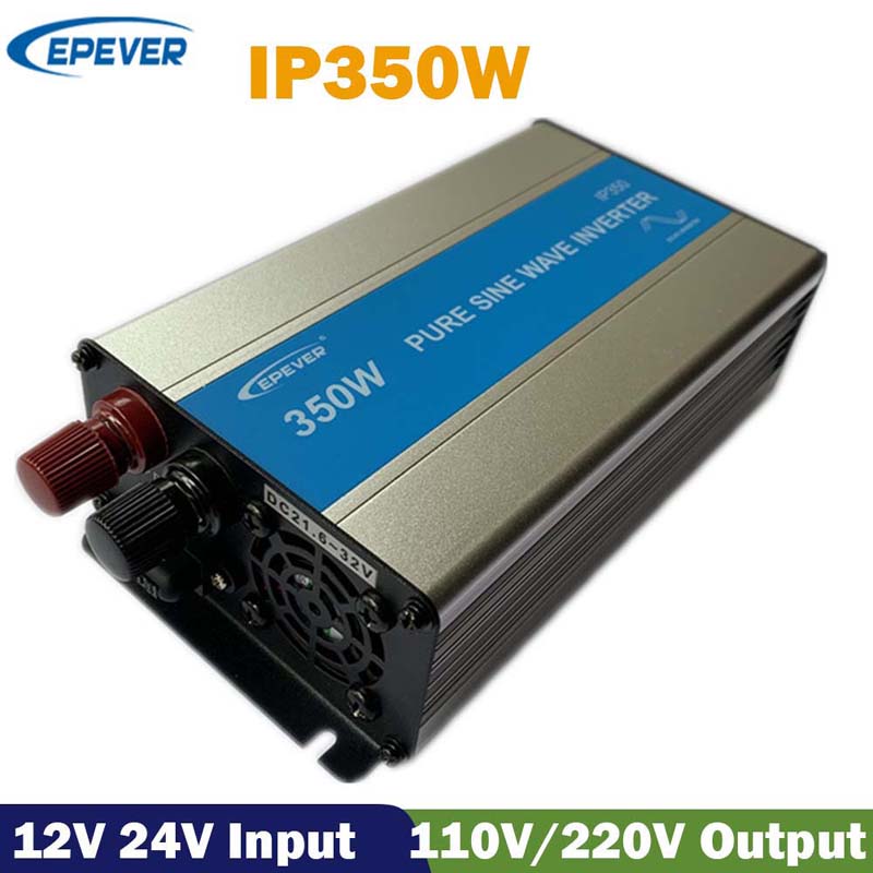 IPover iPower350W cargo solar fuera de la rejilla inversor de onda sinusoidal pura 12V24VDC 110V/120V/220V/120V \\ N220V \\ N230VAC Inversor de energía solar 50Hz 60Hz