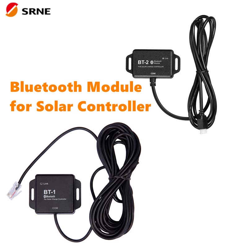 Módulo Bluetooth de SRNE BT-1 BT-2 para controlador MPPT de carga solar MPPT ML y MC Series PV