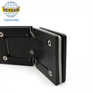 Venta caliente 135 grados 304 SS mate mate duchanegro puertas puertas bisagras