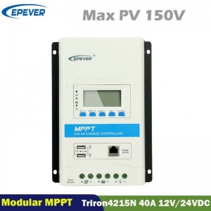 Controlador de carga solar MPPT MPPT MPPT MPPT MPPT 12V24VDC MAX.150V Controlador regulador del panel de visualización LCD de entrada PV