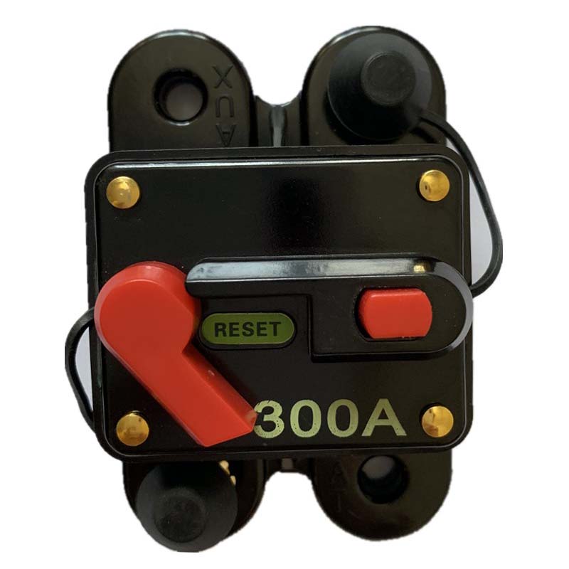 12V 24VDC Auto Car Bicicleta Circuito Estéreo Circuito Restablecimiento FUSE Inverter 60A 80A 100A 150A 200A 250A 300A Inicio Sistema solar Impermeable