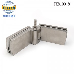 Fabricantes chinos Bisagra plegable de 180 grados para la bisagra de puerta de vidrio de la puerta de vidrio de la sauna