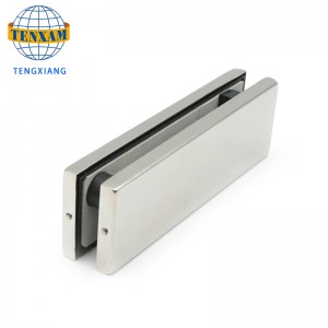 Pantalla de puerta de vidrio de acero inoxidable de alta calidad para oficina