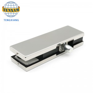 Wholesale Accesorios de acero inoxidable Accesorios de puertas de vidrio 316 abrazadera superior
