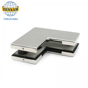 Accesorios de montaje de vidrio de parche curvado