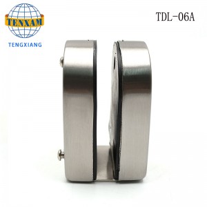 Forma ovalada de acero inoxidable para un grosor de puerta de 12 mm CE/EN 300,000 veces 8mm-12 mm Cerradura de puerta de vidrio