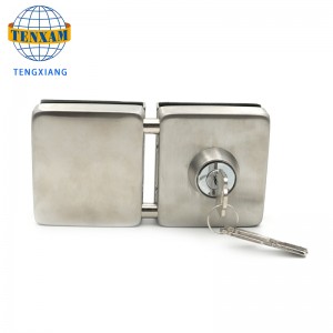 Bloqueo de lateral doble de cristal templado de cristal anti-oxidante en cerraduras