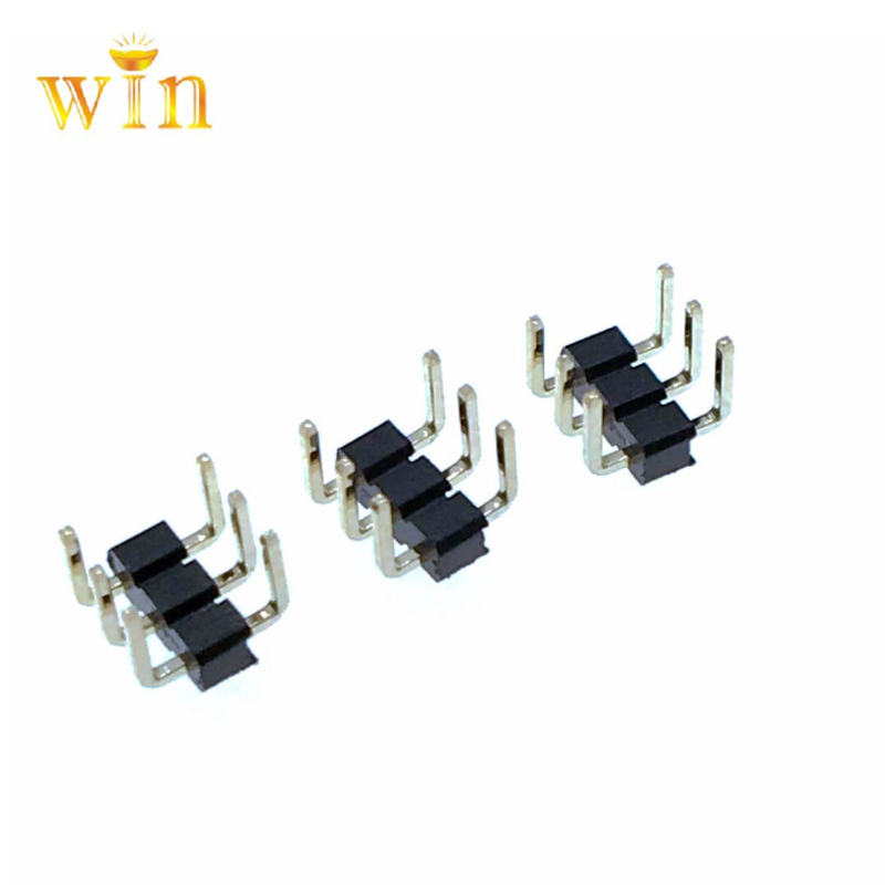 Conector de encabezado de pin de una sola fila de 2.54mm U