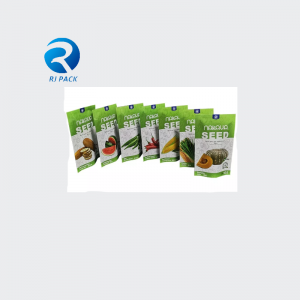 China se levanta bolsas con la cremallera para las semillas