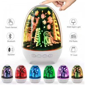Altavoz Bluetooth portátil de alta gama FB-BSK2 con 7 colores que cambian la iluminación LED