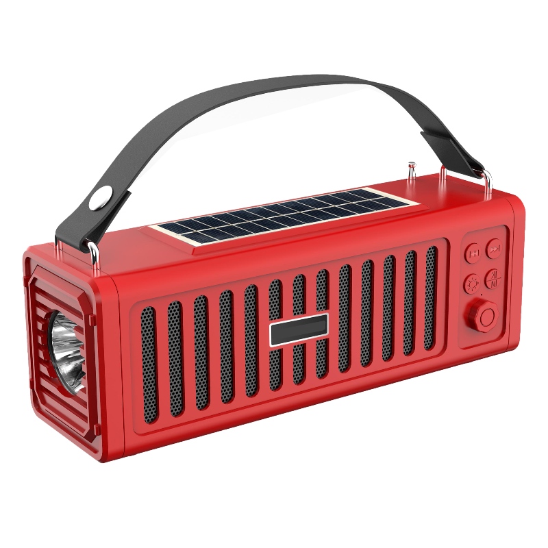 Altavoz Bluetooth FB-BSL23 con energía solar y antorcha LED