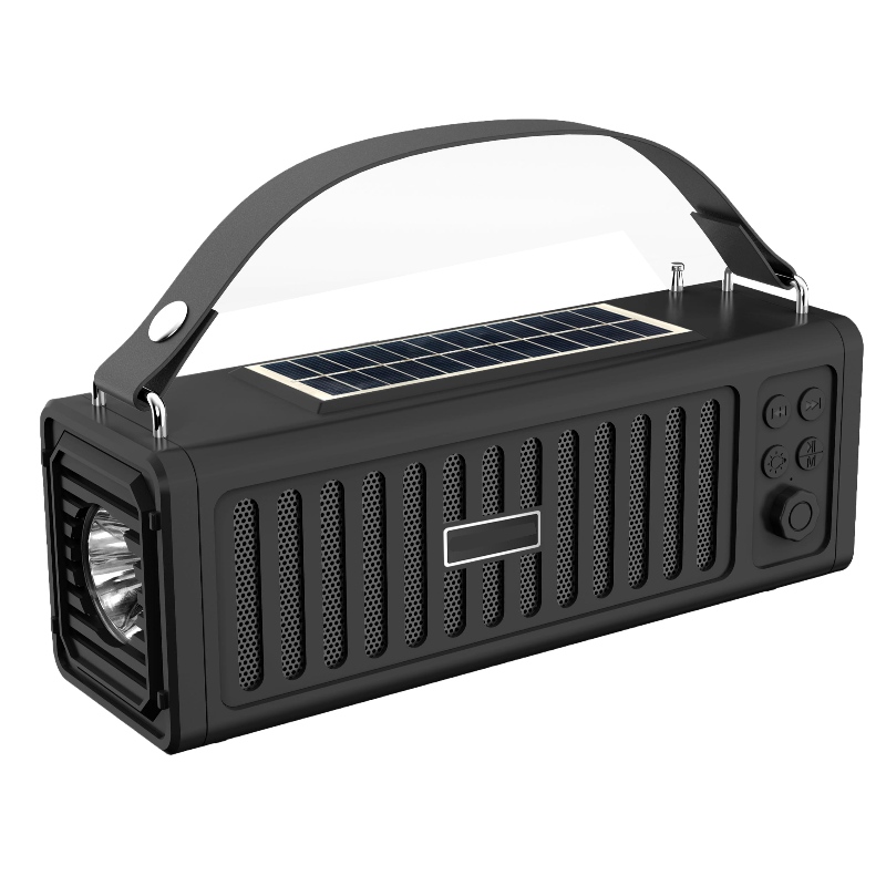 Altavoz Bluetooth FB-BSL23 con energía solar y antorcha LED