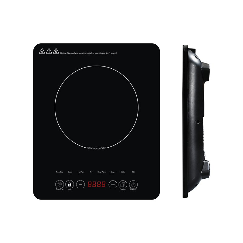 30a placa de inducción única en placa de inducción utensilios de cocina de inducción con botones MAX y MIN Fabricante con certificación BSCI ISO CE