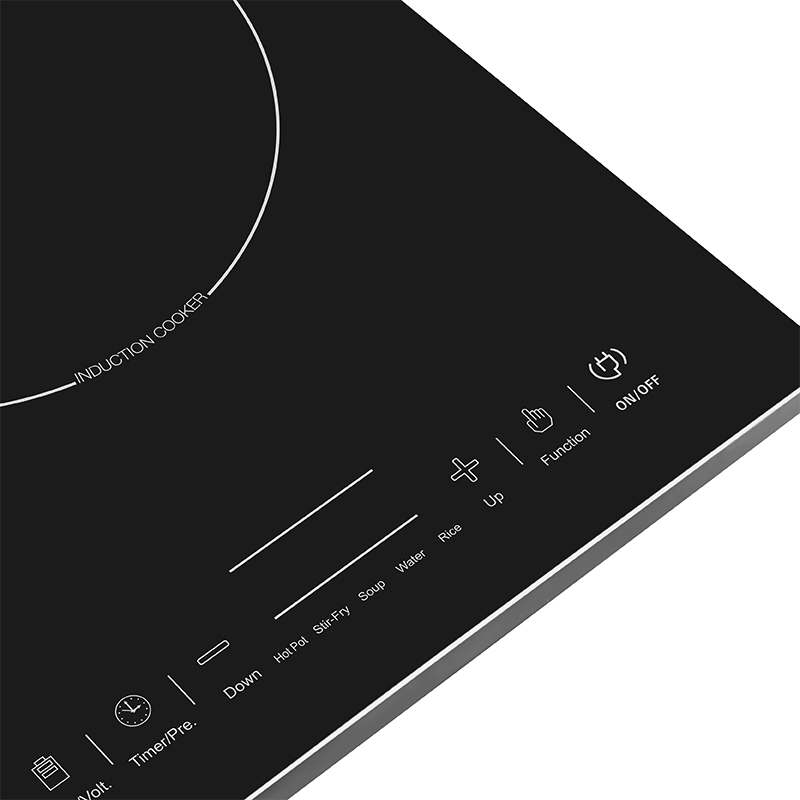 A7-2 Cocinas de inducción Calentador de inducción Ubicación de inducción con los botones MAX y MIN disponibles para la temperatura y la configuración de energía