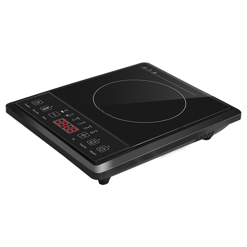 A13 INDUCCIÓN DE INDUCCIÓN DE UN SOLO INDUCCIÓN COCINA DE INDUCCIÓN ULTRA FÁNTES, Control de potencia y temperatura de 8niveles con panel de vidrio pulidonegro