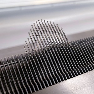 Máquina de tejer de cárdigan de suéter automático de doble sistema