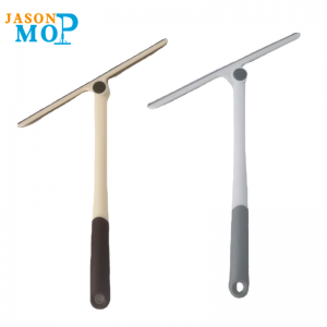 Limpiador de ventanas Forma de cabeza giratoria Novela Material de moda Sienta cómodo limpiaparabrisas Limpieza de vidrio