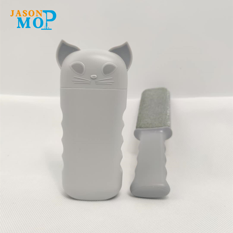 Nueva herramienta de limpieza de peine de gato y peine para mascotas Cepillo de eliminación de pelo de mascotas Pincel de plástico encantador