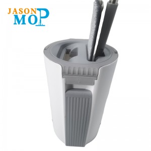 Microfibra mojada y seca 360 lavabo plato plano cubeta para limpieza de piso Mágico MOP