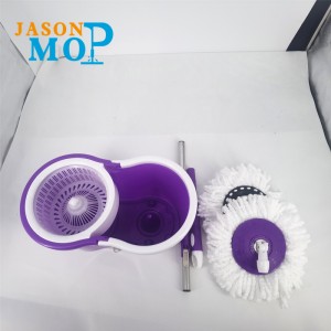 HECHO MICROFIBER AUTHIPLADO 360 Rotación Magic Spin Mop