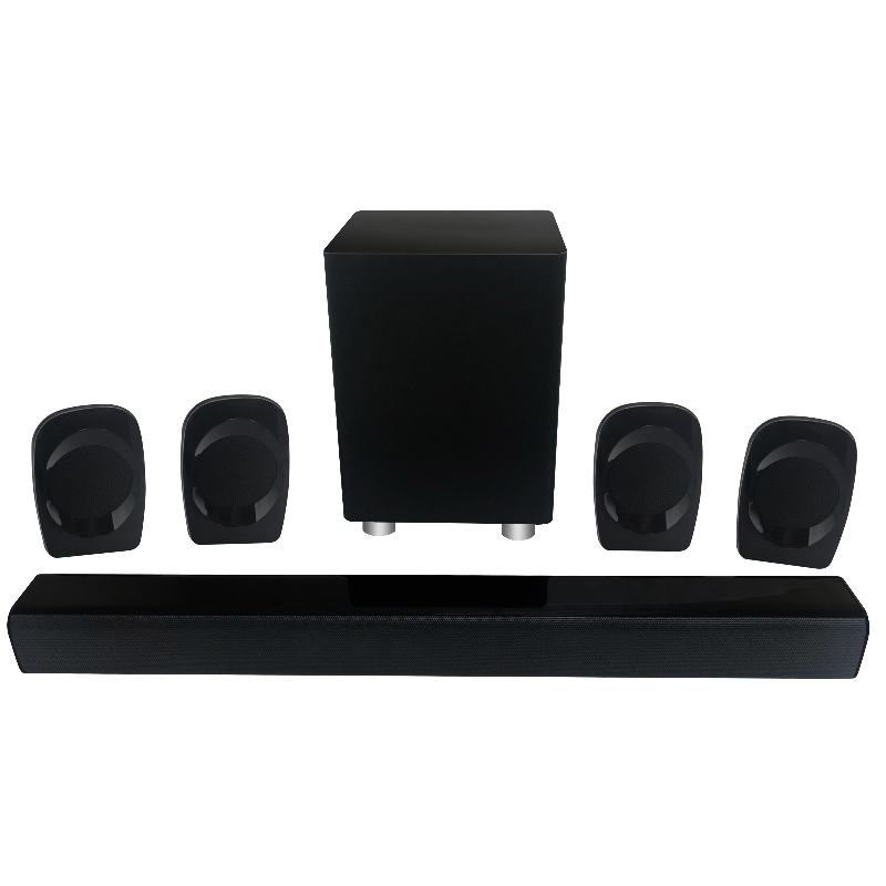 Altavoz de la barra de sonido Bluetooth FB-SB55 5.1CH con subwoofer externo alámbrico