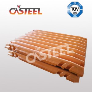 TEREX FINLAY J1160 J1170 J1175 Piezas de trituradora de mandíbula móvil, Jawface