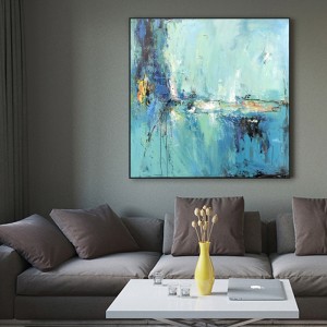 Decoración del hogar Moderno Pintura al óleo Canvas Hecho A Mano Arte Otras Pinturas