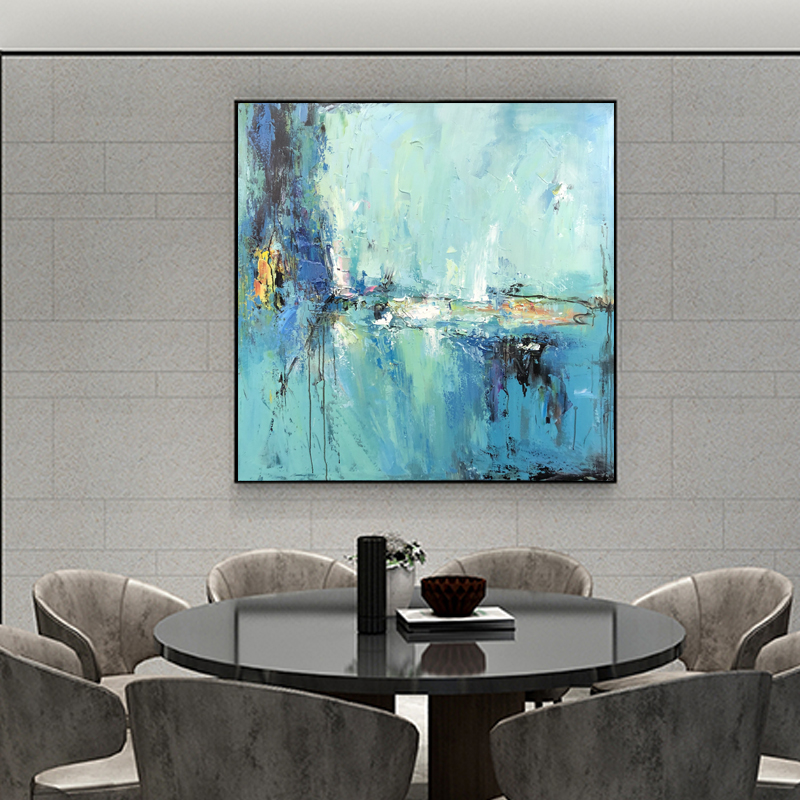 Decoración del hogar Moderno Pintura al óleo Canvas Hecho A Mano Arte Otras Pinturas