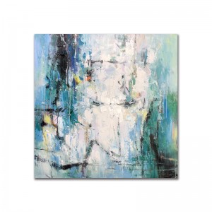 100 hechos a mano personalizada pintura acrílico lienzo abstracto textura decoración de pared aceite colgando ilustraciones