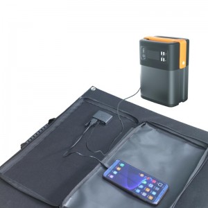 40W 60W 80W 100W 120W 150W 200W Portátil Portátil Cargador solar plegable del panel para las centrales eléctricas