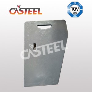 PE-1000x 1200 piezas de triturador de mandíbulas, placas de mandíbula fijadas/swing, placas laterales