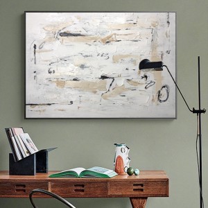 Al por mayor hecho a mano de gran tamaño colgando pintura abstracta pintura al óleo moderno decoración de la sala de estar