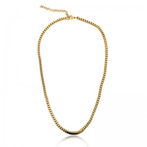 Collar cuadrado de acero inoxidable de acero al vacío