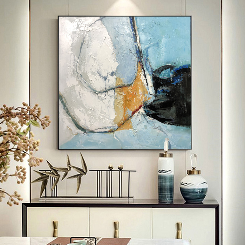 Pintura al óleo Pintura de alta calidad Hecho A Mano Moderno Arte Abstracto Lienzo Decoración Pintura