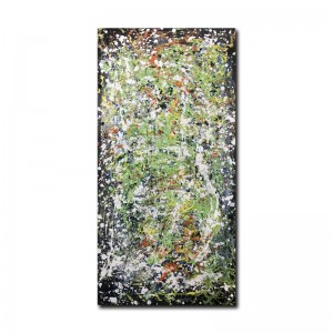 Venta al por mayor Hecho a mano Pintura de aceite de pintura de aceite decoración abstracta mural ilustraciones modernas