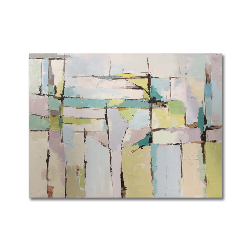 Wholesale hecho a mano Moderno abstracto lienzo arte trabajo pintura al óleo decoración del hogar