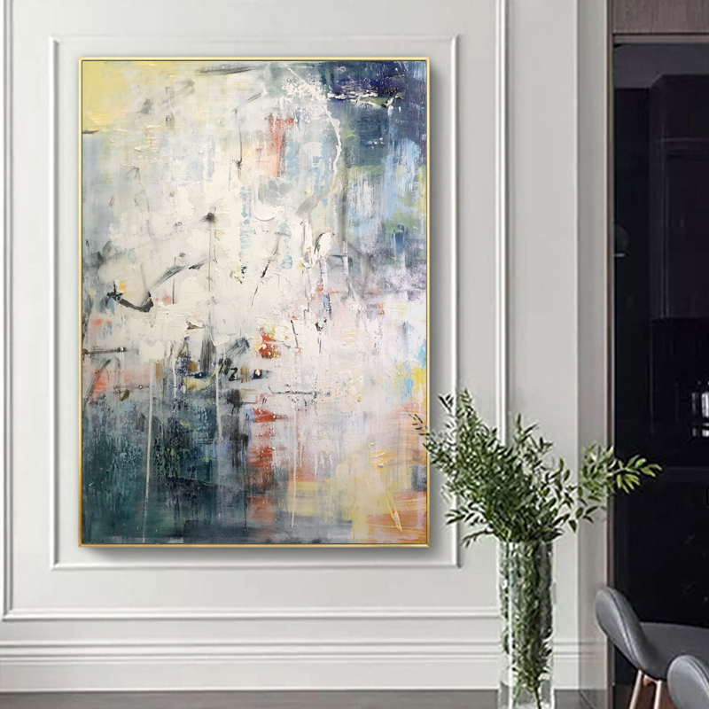 100% dibujado a mano arte pintura al óleo abstracto pintura lienzo estilo contemporáneo decoración del hogar pintura
