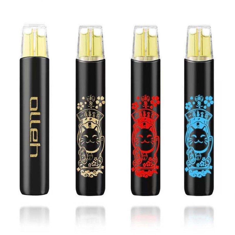 Kit de vapes desechables auténticos Cigarrillo de cigarrillo 1.8ml pod 350mAh batería