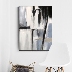 Nuevo producto Sala de estar decoración de pared arte abstracto tela lienzo pintura a mano pura pintura al óleo